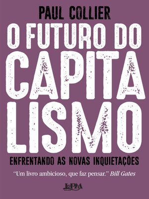 cover image of O futuro do capitalismo